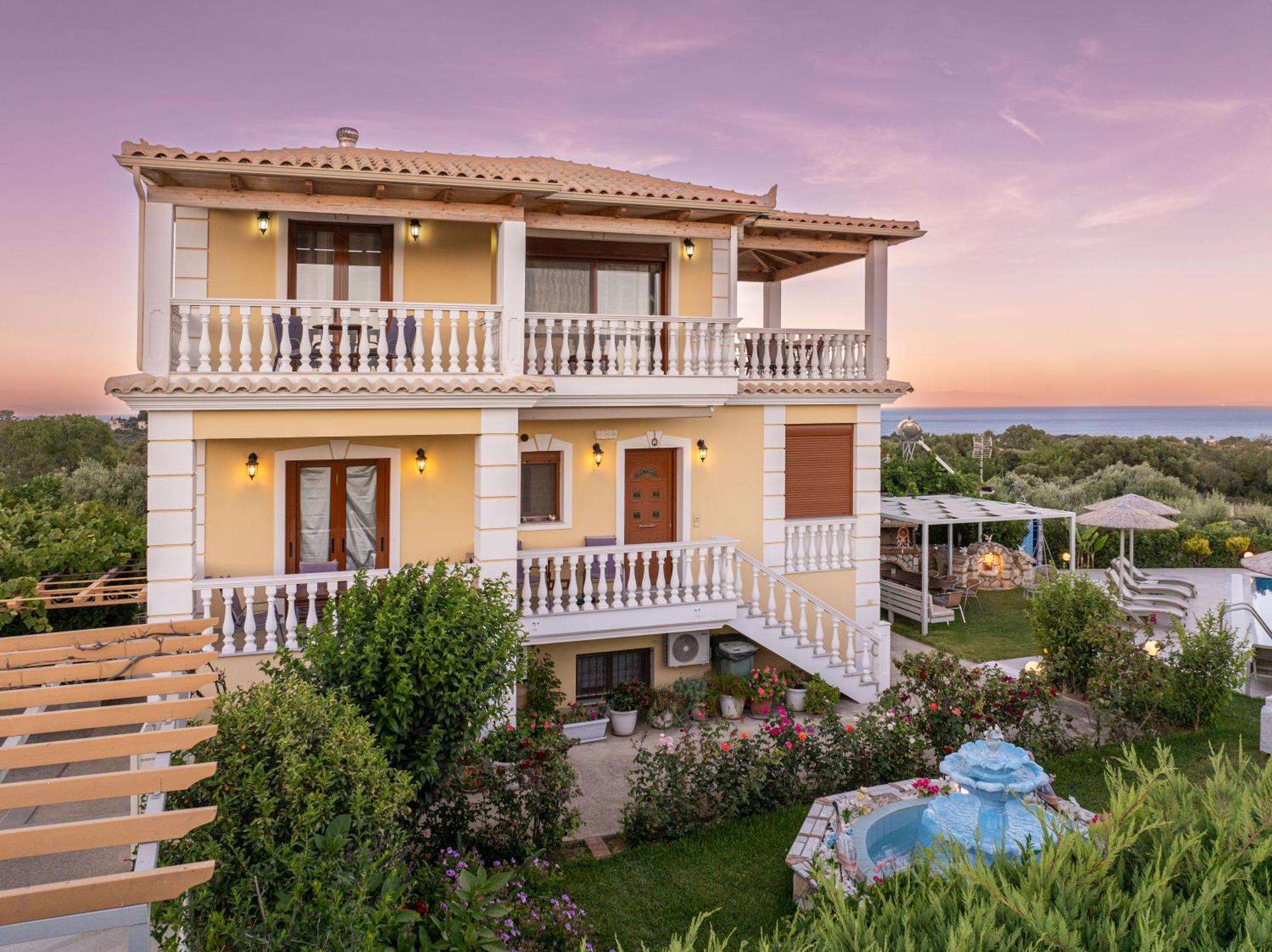 Villa Alonia Skala  Ngoại thất bức ảnh