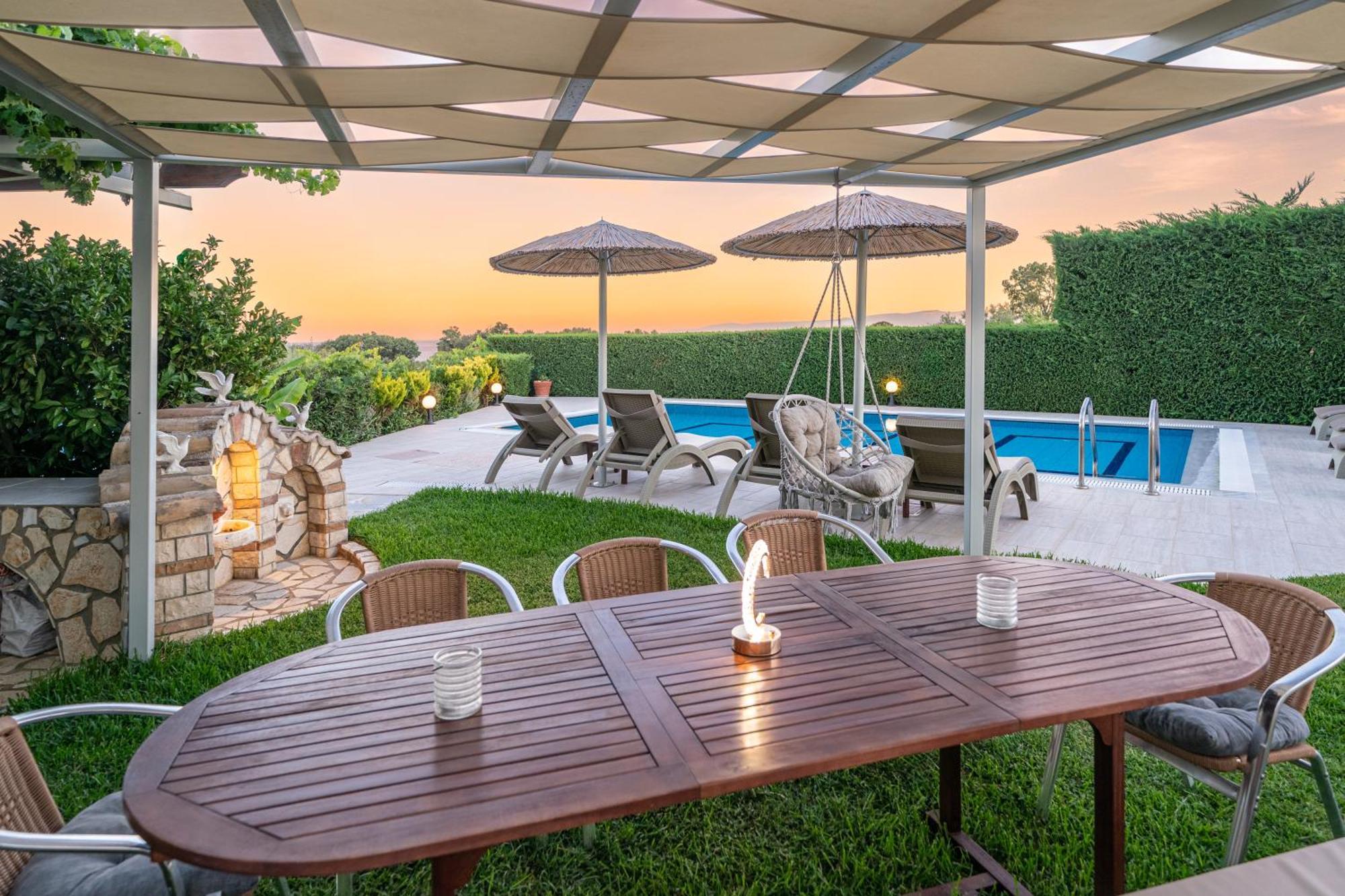 Villa Alonia Skala  Ngoại thất bức ảnh