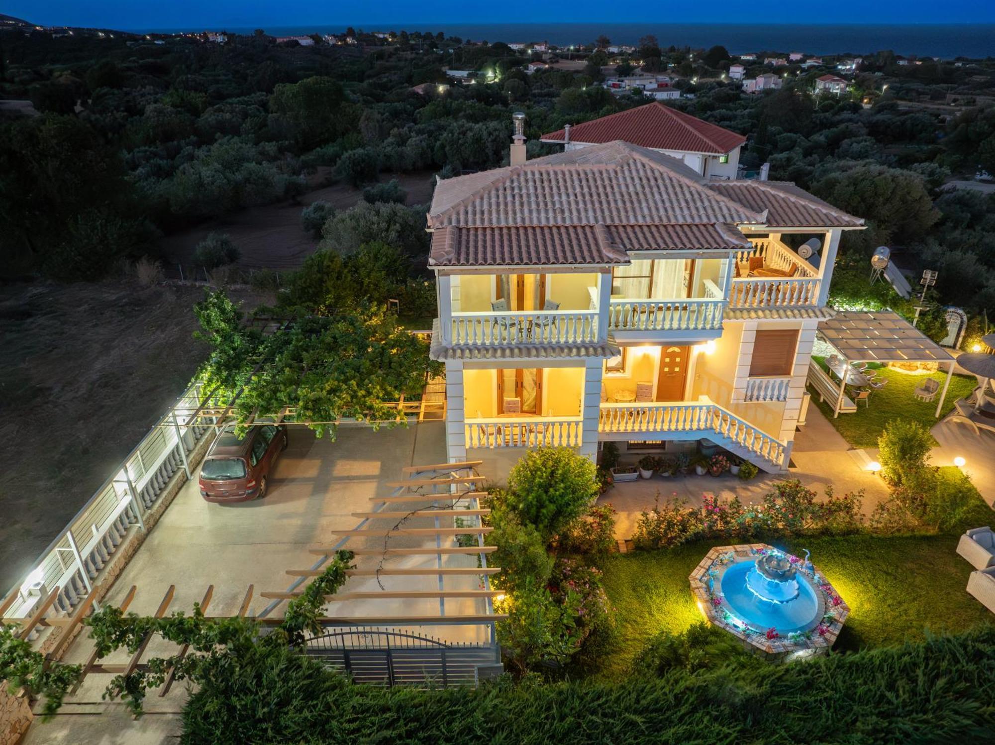 Villa Alonia Skala  Ngoại thất bức ảnh