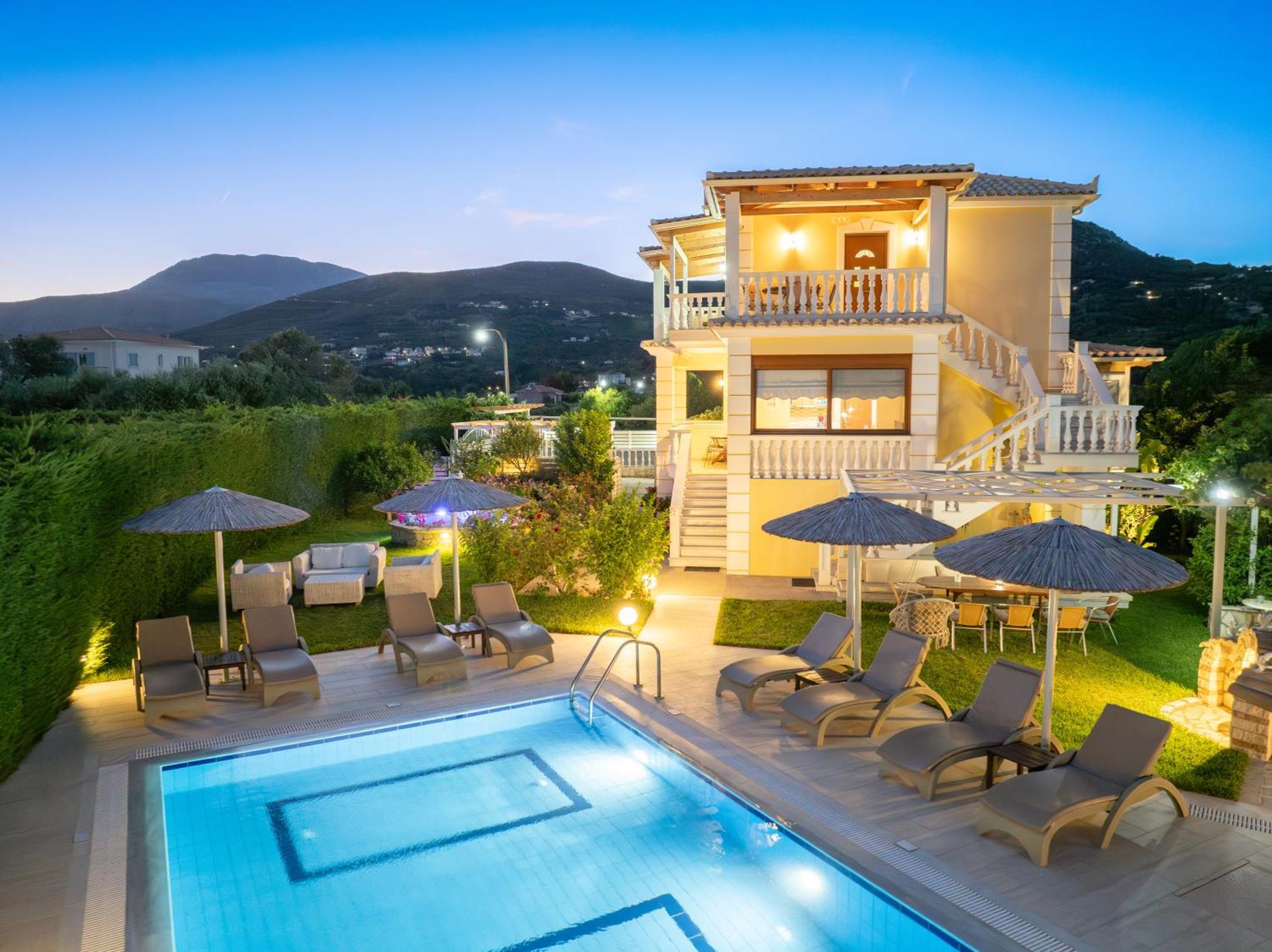 Villa Alonia Skala  Ngoại thất bức ảnh