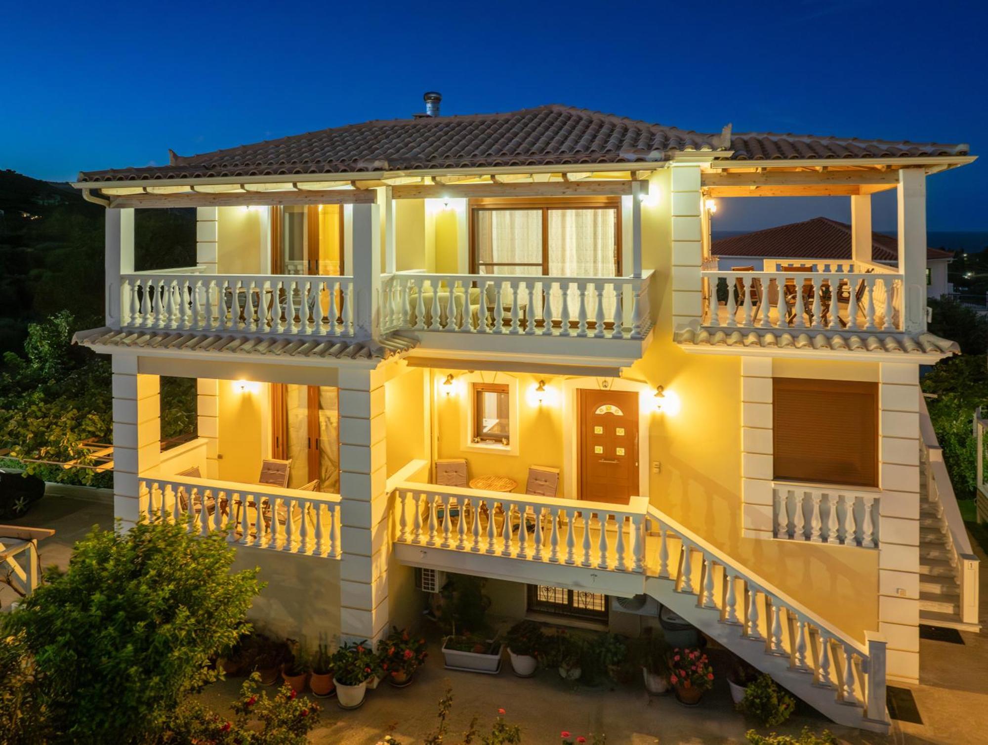 Villa Alonia Skala  Ngoại thất bức ảnh